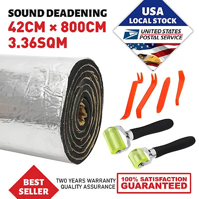 Vehicle-Insulation Heat Shield Soundproof Custom 315 X16  Wide Hood Celling Door • $45.98