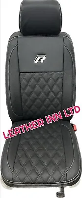 Vw Transporter T5 T6 Seat Covers Shuttle 8 Seater All Black (Perforated) NO LOGO • $491.60