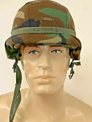 Us Military Pasgt W/kevlar Ballistic Combat Helmet (complete) Extra Small  Xs-1 • $119.50