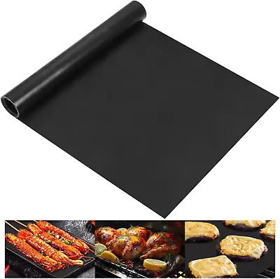 Oven Liner 30 * 200Cm Oven Liners For Fan Assisted Ovens BBQ Oven Mat Silicone  • £8.61