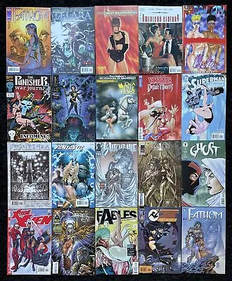 SEXY Bad Girl Comics (Lot Of 20) Avengelyne #1 Photo Bikini Fathom Vampirella • $9.99