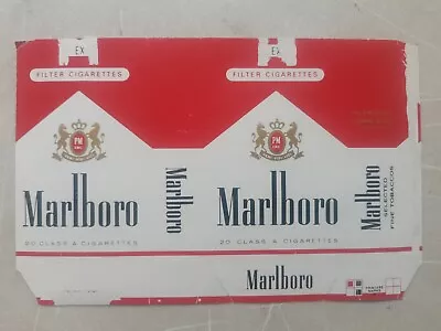 Opened Empty Cigarette Soft Pack--84 Mm-USA-Marlboro • $1.20