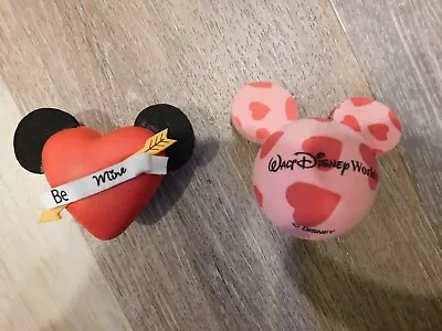 EUC LOT OF 2 Walt Disney World Mickey Mouse Car Antenna Toppers Valentine's Day • $4.97