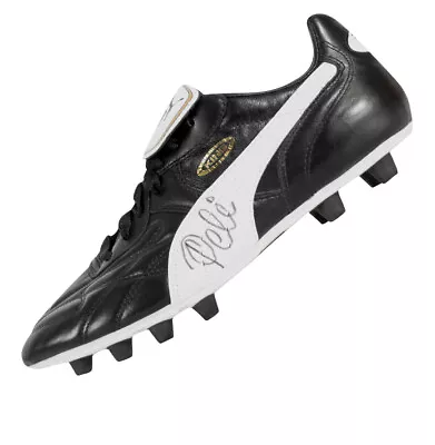 Pele Signed Boot: Puma King Autograph Cleat • $1947.68