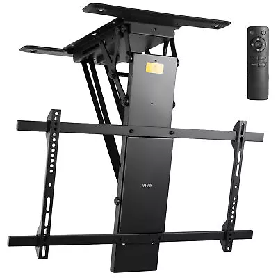 USED VIVO Motorized Flip Down Pitched Roof Ceiling TV Mount For 40  - 85  Screen • $225.99