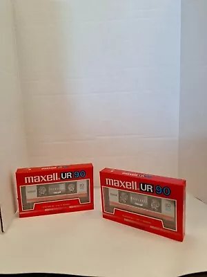 Lot Of 2 New Old Stock Cassette Tapes. Maxwell UR 90 Position- IEC Type 1 .... • $8.98