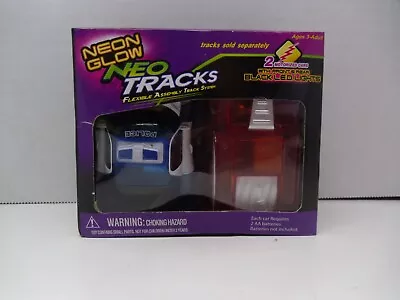 Mindscope Neon Glow NEO TRACKS COP & AMBULANCE CAR NIB • $11.04