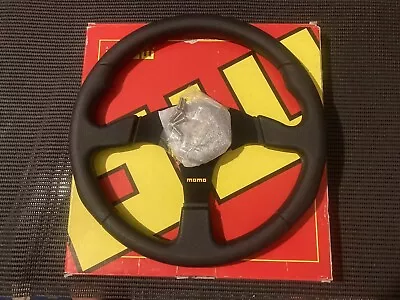 Momo (mo 5128) 14” Leather Steering Wheel  • $80