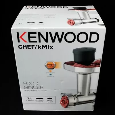 Kenwood Chef/kMix Food Mincer Attachment KAX950ME NEW Boxed Prep RMF53-SJT • £7.99