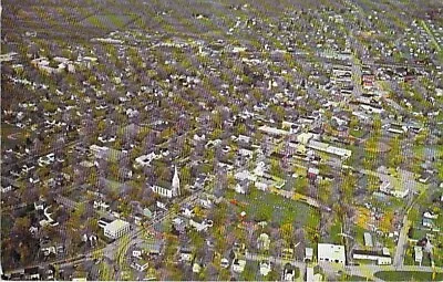 Air View Of Hackettstown N.J. Posted 1972 • $6.99
