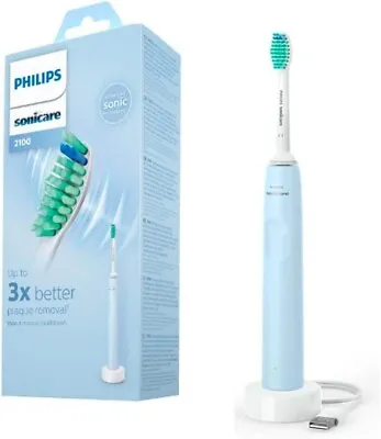 Philips Sonicare S2100 Electric Toothbrush Light Blue-Au • $120.99