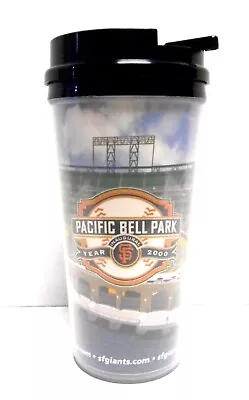 RARE 2000 Pac Bell Park Inaugural San Francisco Giants Baseball Hot Cold Tumbler • $20