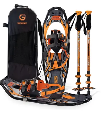 Light Weight Snowshoes With Toe Box EVA Padded Ratchet Bindi G2 212530 Inches • $88