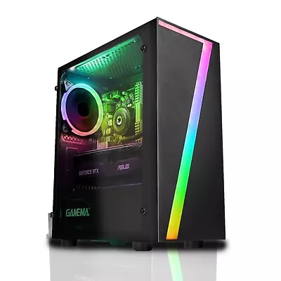 Gaming PC Computer Intel Core I5 8GB DDR3 120GB 1TB HDD 2GB GT 710 - Windows 10 • £199.99