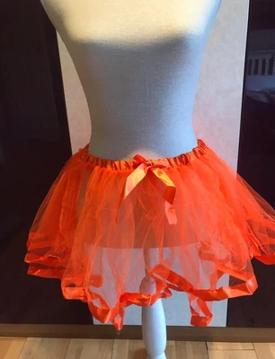 £9.99 • Buy Race For Life Orange Tutu Cancer Research UK One Size
