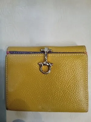 Vera Pelle Genuine Leather Clutch Wallet NWOT Horsebit Closure • $49.95