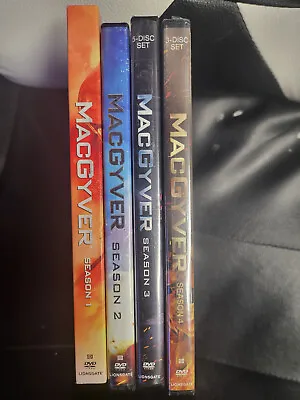 MACGYVER  2016 TV SERIES  Seasons 1-4  [ 2 IN NEW SEALED + 2 USED LIKE NEW] • $44.99