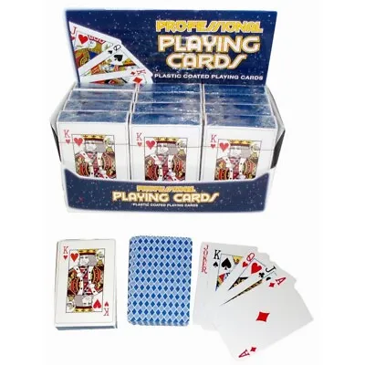 £2.19 • Buy Playing Cards Deck Traditional Plastic Coated Paper Family Game Full Size Pack