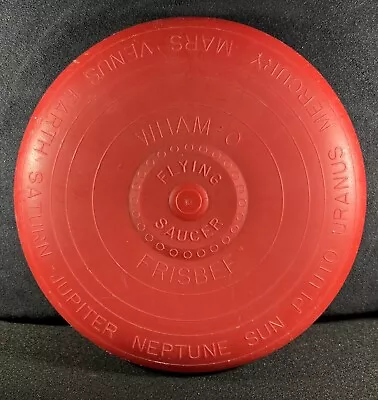 🔥The “Flying Saucer” Wham-O Vintage 1960S Frisbee ￼~ Solar System Graphics🔥￼￼ • $44.95