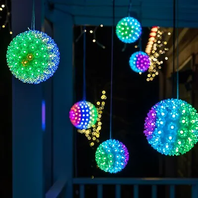 Starlight Sphere LED Christmas Light Ball Indoor Outdoor Holiday Party Lighting • $39.99