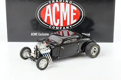 $176.32 • Buy 1:18 Gmp ACME Exclusive 1934 Ford Blown Altered Outlaw Hot Rod Black