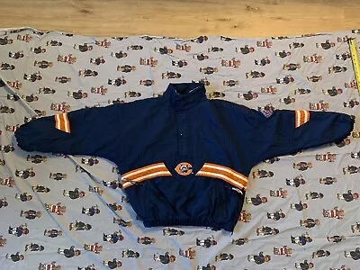 Vintage Starter NFL Chicago Bears Football Puffer Jacket Size Men’s Medium • $60