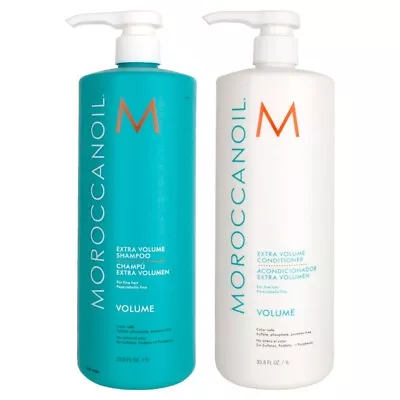 Moroccanoil Extra Volume Shampoo & Conditioner 33.8 Oz 1000ml. DUO SET • $89.87