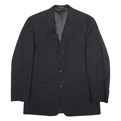 YVES SAINT LAURENT Mens Blazer Jacket Black Wool M • £64.99