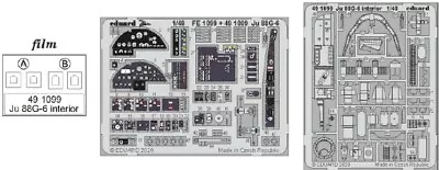 Eduard 491098 1/48 Mi24 Interior Black (Mi35) For Zvezda Kit (Painted) • $42.50