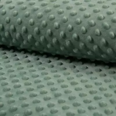 £1.99 • Buy Luxury Dimple Supersoft Cuddle Fleece Fabric Material - DUSTY GREEN