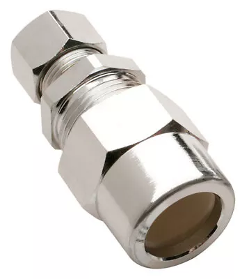 Plumb Pak 1/2 In. Compression T X 3/8 In. D CPVC Brass Straight Adapter • $13.16