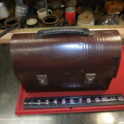 VINTAGE Metal Dome Top Lunch Box Coal Miner --Walker CountyAL--#SP • $75