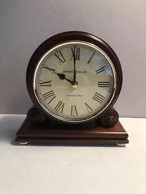 Howard Miller Redford Quartz Mantel Chime Clock 635-123 Windsor Cherry Finish • $150