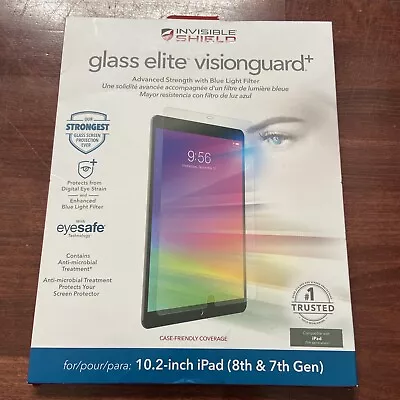 $25.86 • Buy ZAGG - InvisibleShield Glass Elite VisionGuard+ Blue Light Filtering Screen P...