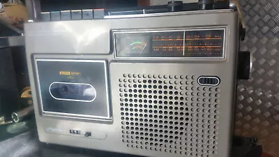 VINTAGE HMV CASSETTE RADIO PLAYER BOOMBOX Working • $75