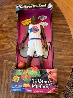 1996 15  Talking Michael Jordan Figure Doll Space Jam Playmate Toys  New In Box • $30