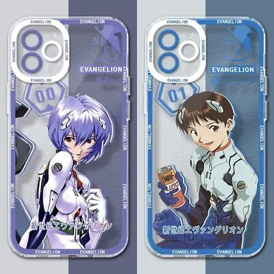 $9.98 • Buy New Anime Asuka Case Evangelion Cartoon Cover For IPhone 14 Pro Max 13 12 11 X 8