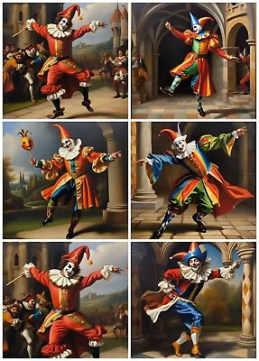 Medieval Jester Promo Card All The Pictures Are Available In My Items Section • £2.50