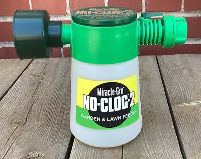 Miracle - Gro NO-CLOG-2 Garden & Lawn Feeder For Hose Attachment NEW DIFFUSER • $14.95
