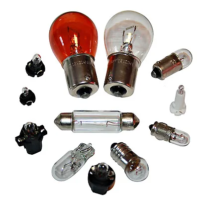10x All Bulbs Fits For VW T10 Tubular Lamps T5 B85d Ba9s Tacho Lighting • $14.58