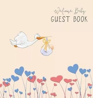 BABY SHOWER GUEST BOOK With GIFT LOG (Hardcover) For Baby Namin... 9781912484003 • £19.99