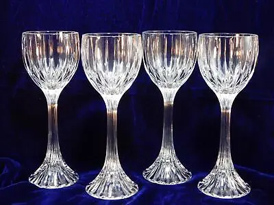 Beautiful Mikasa Crystal  Park Lane  Hock Wine Glasses Set 4   RETIRED • $70