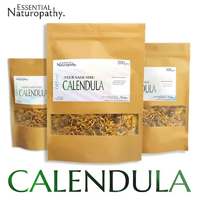 $18.26 • Buy CALENDULA FLOWERS DRIED HERB TEA Certified Organic (Calendula Officinalis) 