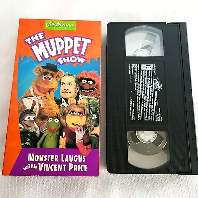 Muppet Show The - Monster Laughs With Vincent Price VHS Tape 1996 Puppet Show • $5.37
