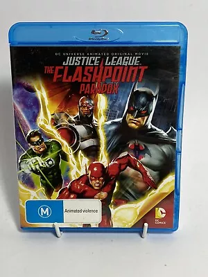 Justice League Flashpoint Paradox Bluray Movie DC Comics Animated 2013 • $14.99