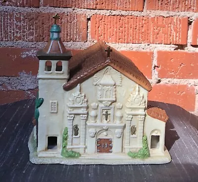 Santa Clara De Asis Mervyn's California Missions Crosses/box/lighted 1998 • $42