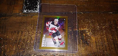 Jack Hughes 2022-23 Topps Chrome NHL Sticker Gold Refractor SP /50 #295 DEVILS • $129.99