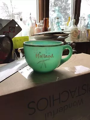 2.25” HOLLAND MICHIGAN CUP LIME GREEN 1900’s . Mi Mich. Souvenir  • $33