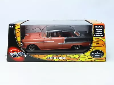 1:18 Scale Hot Wheels Metal Collection #B6998 '55 Pro Street Chevy Modified  • $79.95