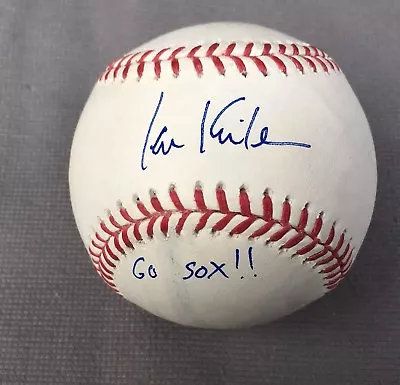 Ian Kinsler Signed Auto Major League Baseball - Boston Red Sox - Go Sox Inscrip • $73.99